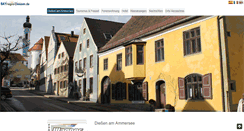 Desktop Screenshot of bayregio-diessen.de